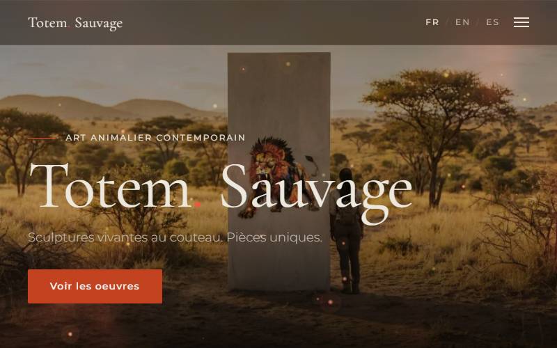 Totem Sauvage, page d accueil